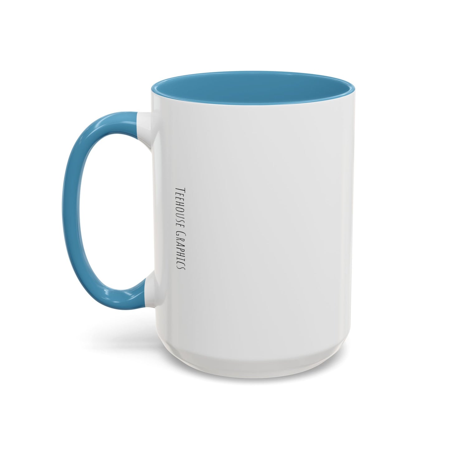 Floral Doodle Microscope Accent Coffee Mug (11, 15oz)