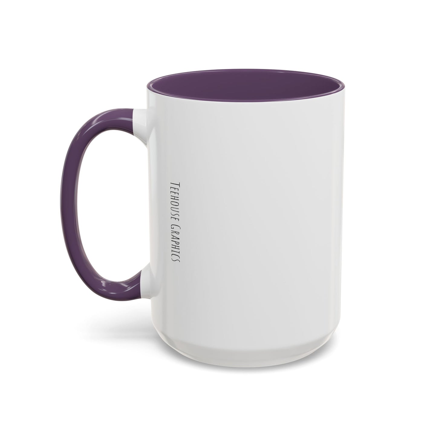 Floral Doodle Microscope Accent Coffee Mug (11, 15oz)