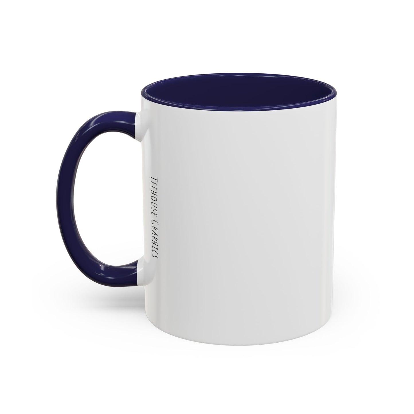 Floral Doodle Microscope Accent Coffee Mug (11, 15oz)