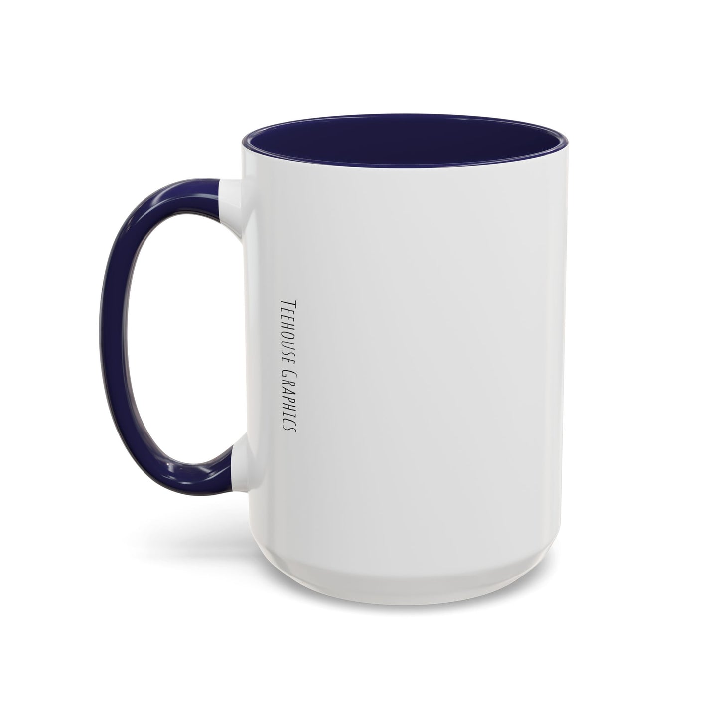 Floral Doodle Microscope Accent Coffee Mug (11, 15oz)
