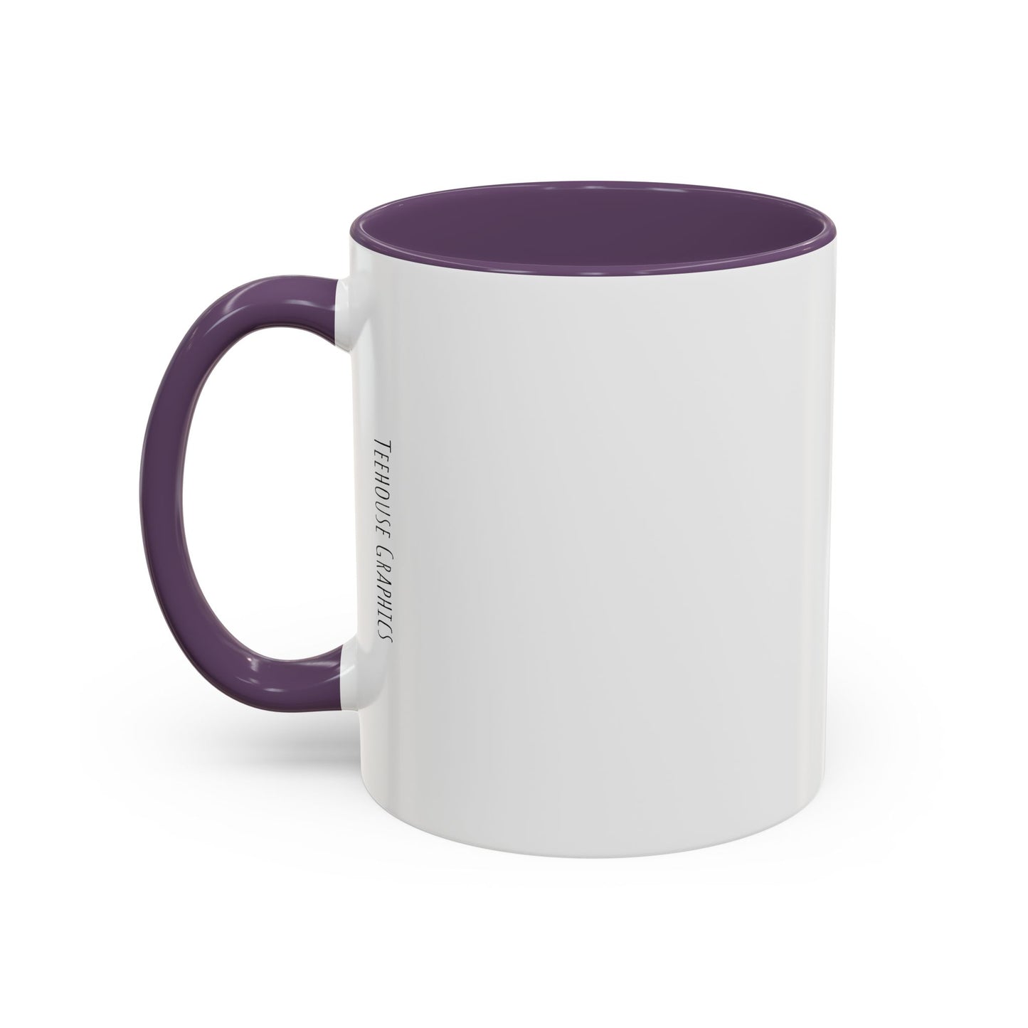 Floral Doodle Microscope Accent Coffee Mug (11, 15oz)