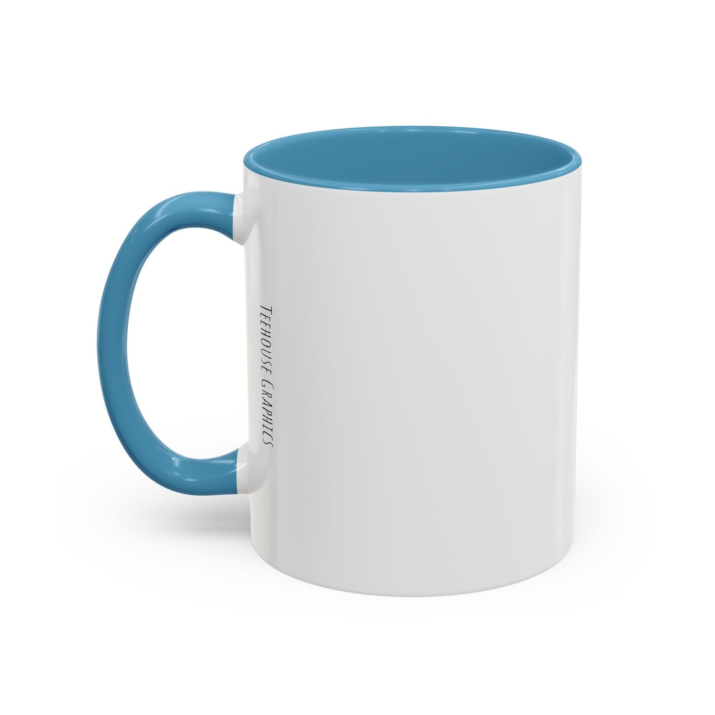 Floral Doodle Microscope Accent Coffee Mug (11, 15oz)