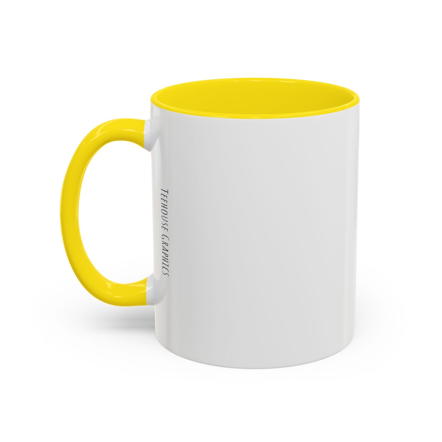 Floral Doodle Microscope Accent Coffee Mug (11, 15oz)